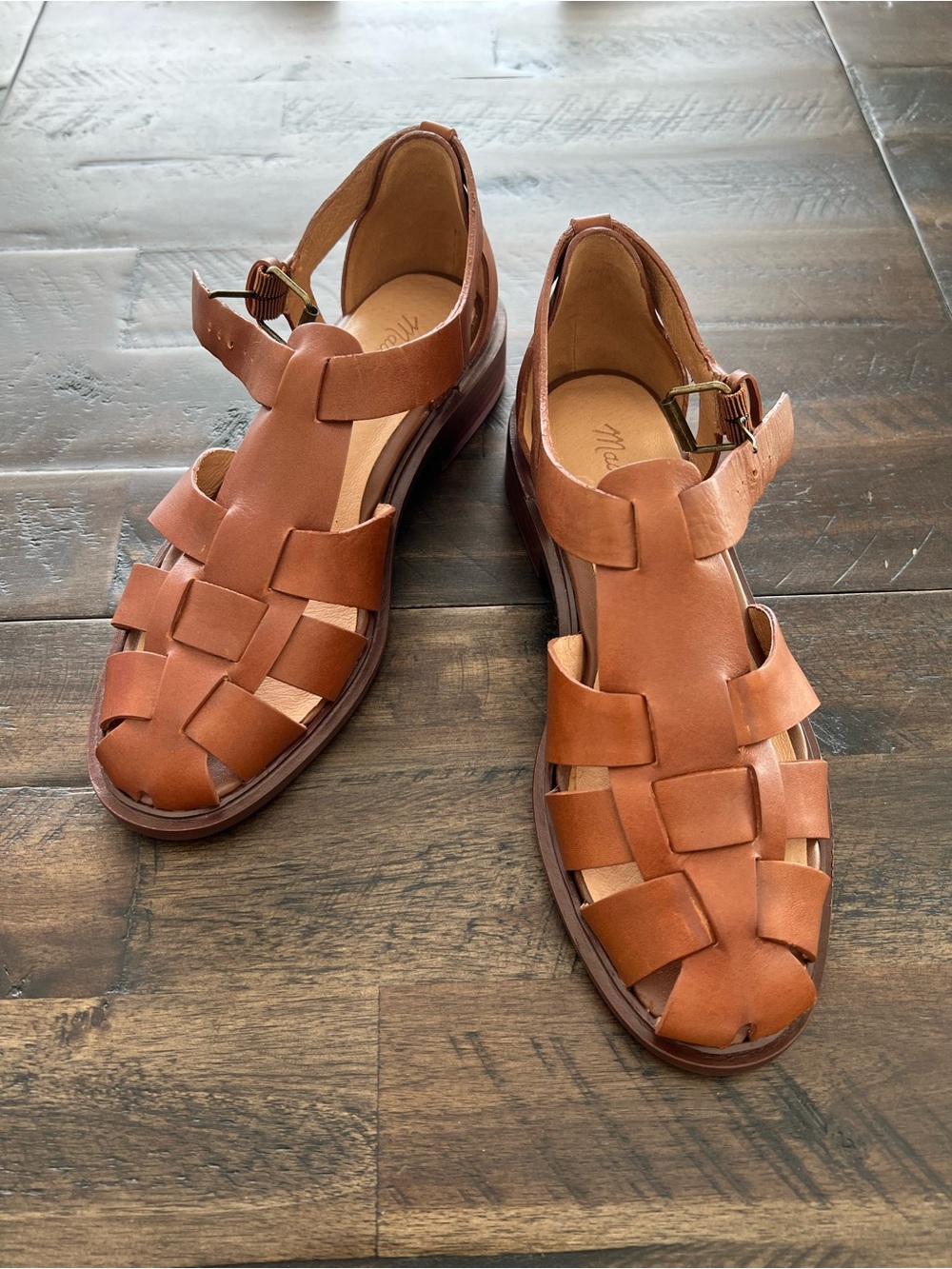 Madewell Women’s Leather Fisherman Sandals - Brown